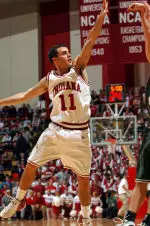 Junior guard Errek Suhr ranks second in the Big Ten in three-point field goal percentage.