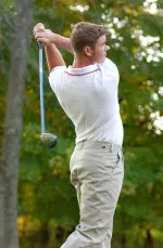 Tad Sacheck is in his third season as a member of the Hoosier men's golf team.