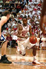 Junior guard Earl Calloway is averaging six points and three assists off the Hoosier bench over the last three contests.