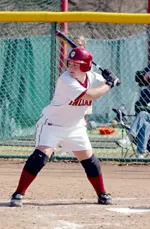 Junior Lauren Hines is hitting .373 in her last 12 games.