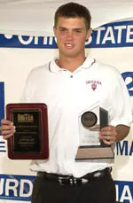 Overton also was named the Big Ten Golfer of the Year for the second straight year and captured the Les Bolstad Award for the second time in as many years.