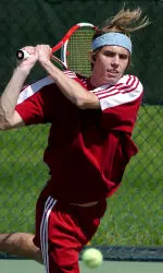 Jakub Praibis lost in straight sets at the 2005 NCAA Singles Championship