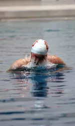 Swander writes about his 200 LCM breast swims.