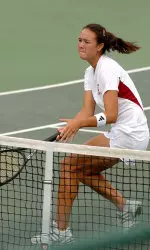 Laura McGaffigan and Dora Vastag advance to the finals of the ITA Summer National Championships.