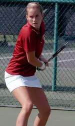 Dora Vastag advanced to the semis of the ITA Summer National Championships in women's singles.