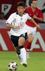Freshman Lee Nguyen helped the U.S. Under-18 National Team to the 2005 Milk Cup Championship (photo courtesy of ussoccer.com).