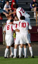 The 2005 Indiana men's soccer team is ranked preseason No. 1 by the National Soccer Coaches Association of America.