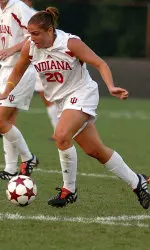 Sophomore Lindsay McCarthy led the Hoosiers with two shots in its 0-0 tie Friday Night against Loyola Marymount.