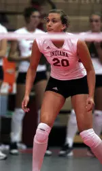 Gerling led IU with a double-double in the championship match.