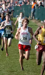 Senior Sean Jefferson is one of several experienced runners for the Hoosiers this season.