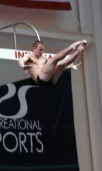 Fagan took 23rd on the three-meter at nationals.