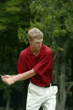 Drew Allenspach is tied for 11th place in his collegiate debut at the NCAA Central Regional Preview.