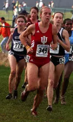 Kristin Whitezell and the Indiana women's cross country team looks for their second Indiana Intercollegiate title in three years.