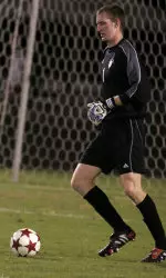 Sophomore goalkeeper Chris Munroe had seven saves in the Hoosiers' 5-0 victory over No. 16 (<i>Soccer America</i>) Cal State-Northridge.