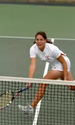 Junior Cecile Perton and the Hoosiers have a successful day at the Bronco Invitational.