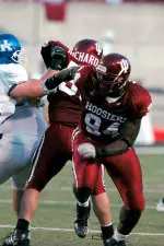 Victor Adeyanju and the Hoosiers will appear on ESPN2 against Wisconsin on Oct. 1.
