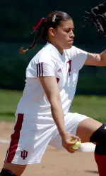 Senior Mariangee Bogado notched 23 strikeouts to pace all Hoosier pitchers at the Chicagoland Fall Classic.