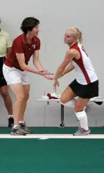 Amy Robertson and the Hoosiers are ranked No. 11 in this week's NFHCA Division I poll.