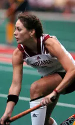 Junior April Levins appeared in 17 games last season.