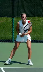 Dora Vastag will take the court for the first time this season at this weekend's Hoosier Classic