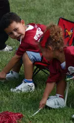 Children under the age of 12 can become IU's mascot for the day.