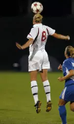 Freshman Molly Beckwith notches career, team and 2005's first goal of the year.