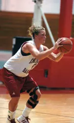 Tara Miller is a freshman on the Indiana women's basketball team.