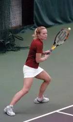 Senior Sarah Batty led the Hoosiers to a 2-0 start to the season.