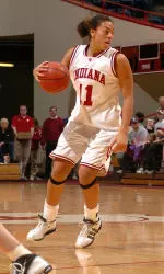 Freshman Whitney Thomas recorded a career night in rebounds (13) and steals (3) against No. 7/7 Ohio State.