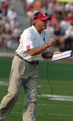 IU head coach Terry Hoeppner is recovering from surgery and is exoected back in the coming weeks.