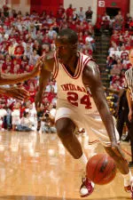 Sophomore guard/forward Robert Vaden finished with 14 points and eight rebounds in the victory over archrival Purdue.