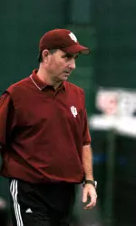 Head coach Lin Loring and the Hoosiers look to improve their 3-0 record this Sunday against Duke and Ball State.