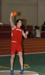 Nick Panozzo concluded day one of the Indiana Open in fourth place of the men's heptathlon.