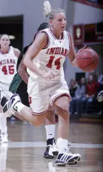 Jenny DeMuth earned her second IU Athlete of the Week award for the week ending Jan. 2.