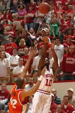 Junior guard Roderick Wilmont has led the Hoosiers in scoring off the bench in nine of the last 10 games.