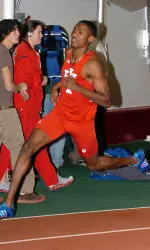 David Neville took home first place in the men's 400m and hit the NCAA's provisional mark.