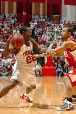 Senior Marshall Strickland hit the game-winning free throws with 5.7 seconds left to beat the Buckeyes.