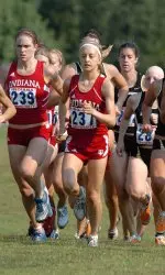 IU seniors Lindsay Hattendorf (left) and Jessica Gall are set to lead the Hoosiers this weekend at Pre-NCAA's in Terre Haute, Ind.