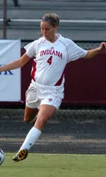 Jessica Boots scored her first career goal in IU's 1-0 win over Wisconsin on Friday night.