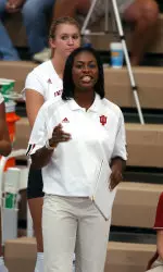 Assistant coach Dottie Porch is now in her second season at Indiana.
