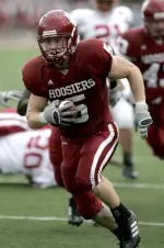 Senior safety Troy Grosfield returned a fumble 15 yards for a score against Wisconsin on Sept. 30.