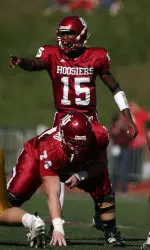 Redshirt freshman quarterback Kellen Lewis threw for 106 yards against Ohio State, notching his fourth consecutive game without an interception.
