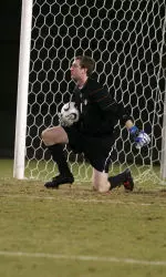 Junior Chris Munroe has made eight saves on the season.