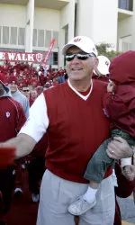 Indiana head coach Terry Hoeppner met with the media on Oct. 24 in preparation for IU's Homecoming game against Michigan State on Oct. 28.
