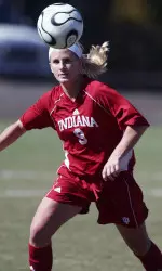 Senior Lauren Lamping and her teammates will face Michigan in the first round of the Big Ten Tournament on Thursday, Nov. 2, in University Park, Pa.