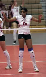 Erica Short led the Hoosiers with 14 kills in the match.