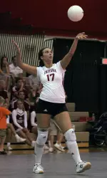 Sophomore Jessica Langert was named IU scholar-athlete of the week following the week of Oct. 2.