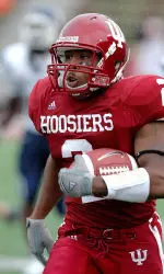 Sophomore running back Marcus Thigpen earned IU Athlete of the Week honors.