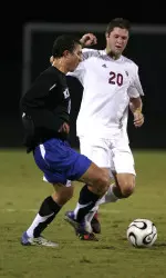 Junior Greg Stevning has started every game this year at back.