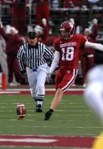 Sophomore kicker Austin Starr (above) and senior safety Will Meyers earned first team All-District V honors.